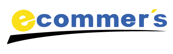 Logotipo de ecommer's, app móvil de compras para navojoa