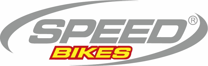 Logotipo de Speedbikes, tienda de bicicletas.